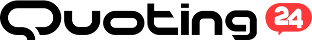 Quoting24-Logo, Plattform für Teilehändler, Werkstätten und Ersatzteilangebote