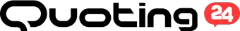 Logo Quoting24, piattaforma per ricambisti, officine e preventivi ricambi auto